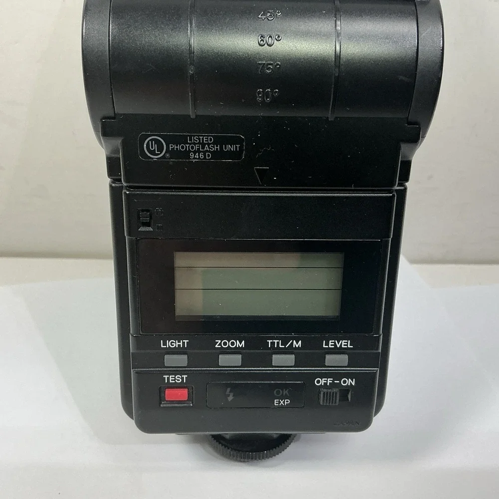 MINOLTA MAXXUM 4000 AF FLASH w/ Wide Panel diffuser